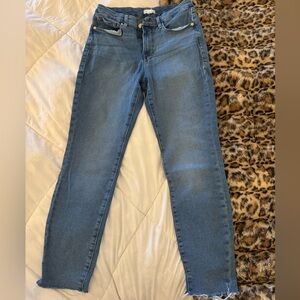 Good American Good Legs Crop Jeans, 8/29